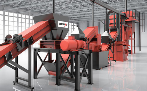 Aluminiumrecyclinganlage - MSB-E series - ENERPAT AMERICA - Metall / Batterie / durch Mahlen