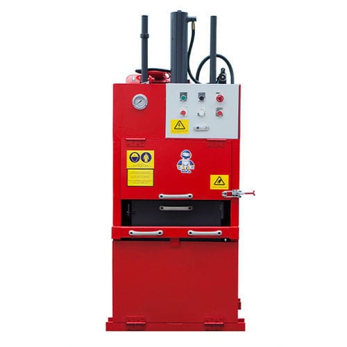 Ballenpresse für Müll - RC series - ENERPAT AMERICA - für Schüttgut / vertikal / mit Frontöffnung