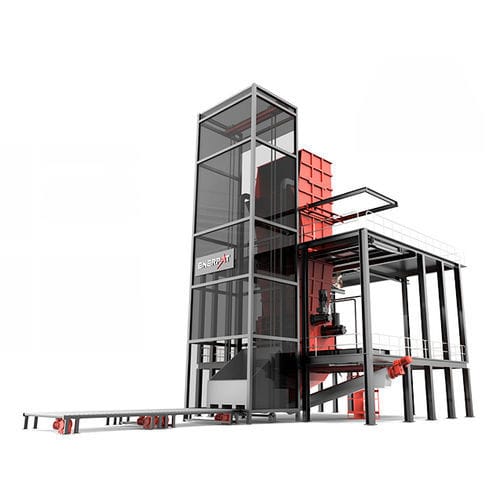 Recycling-Anlage / Batterie - ENERPAT AMERICA - LithiumiIon-Batterien / durch Mahlen / Metallabscheidung