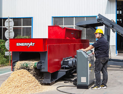 Stationärer Holzhäcksler - EWS-37 - ENERPAT AMERICA