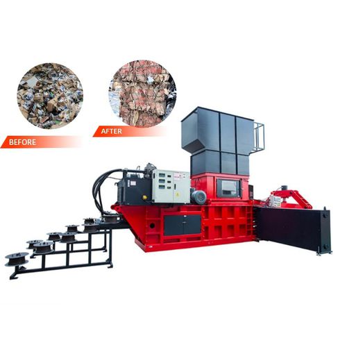 Ballenpresse für Textilien - HBA series - ENERPAT AMERICA - horizontal / mit oberer Öffnung / automatisch