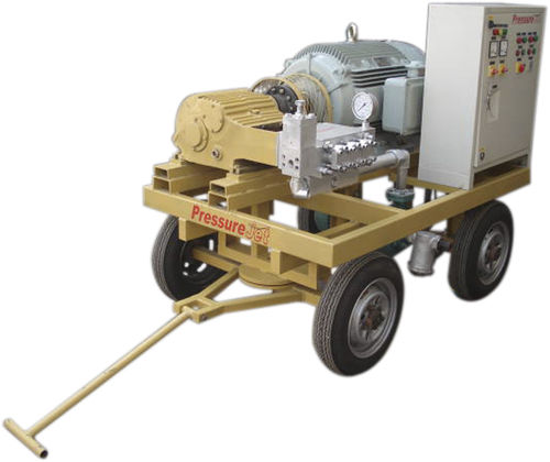 Plungerpumpe mit Kolben - PressureJet Systems Pvt. Ltd. - für Heißwasser / elektrisch / Industrie