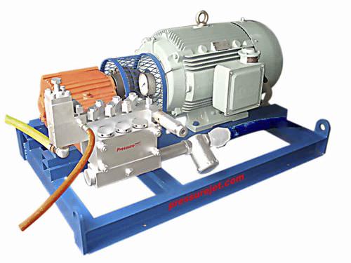 Plungerpumpe mit Kolben - PressureJet Systems Pvt. Ltd. - für Farbe / elektrisch / Industrie