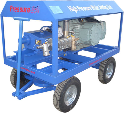 Plungerpumpe mit Kolben - PressureJet Systems Pvt. Ltd. - Wasser / elektrisch / Industrie