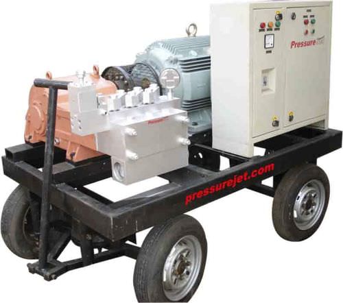 Plungerpumpe mit Kolben - PressureJet Systems Pvt. Ltd. - für Heizöl / für Abwasser / elektrisch