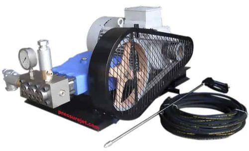 Plungerpumpe mit Kolben - Triplex - PressureJet Systems Pvt. Ltd. - Wasser / elektrisch / Industrie