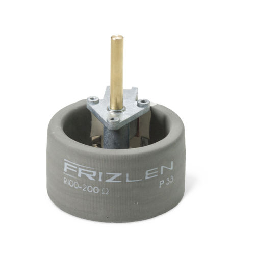 Drehbarer Potentiometer - R100, R150, R250, R500 series - Frizlen GmbH & Co. KG - manuell / drahtgewickelt / zementiert