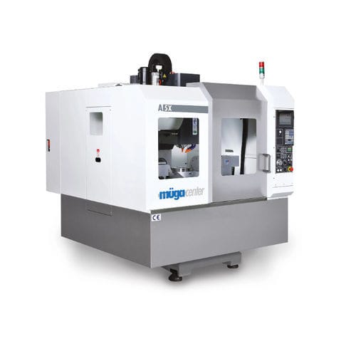 CNC-Bearbeitungszentrum / 5-Achs - A5X - Müga Werkzeugmaschinen GmbH - vertikal / 24 Werkzeuge / kompakt