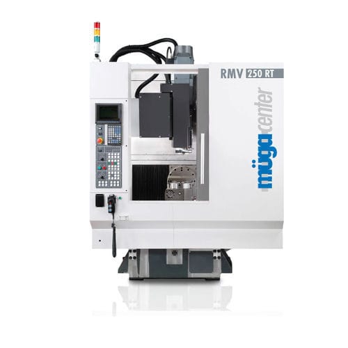 CNC-Bearbeitungszentrum / 5-Achs - RMV250-RT - Müga Werkzeugmaschinen GmbH - vertikal / HSK-63 / 24 Werkzeuge