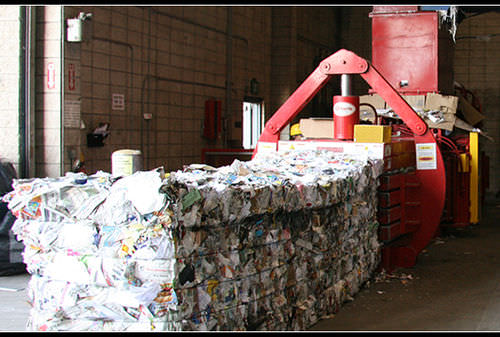 Ballenpresse für Papier - HP series - Harris - horizontal / mit oberer Öffnung