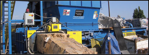 Ballenpresse für Stahlschrott - HRB Centurion series - Harris - horizontal / mit oberer Öffnung