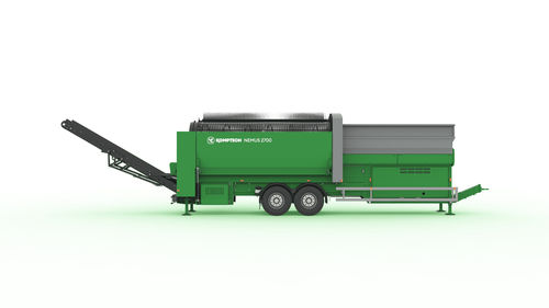 Siebanlage zur biologischen Behandlung von Abfällen - Nemus series - Komptech - mobil / Trommel / für Schüttgut