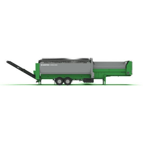 Siebanlage zur biologischen Behandlung von Abfällen - Cribus 5000 - Komptech - mobil / Trommel / für Müll