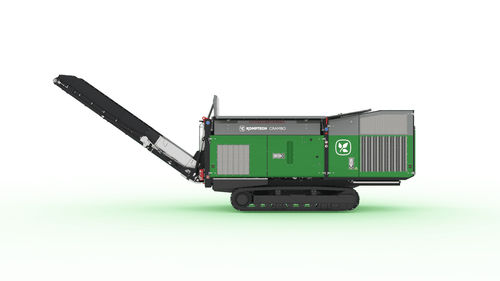 Zweiwellenschredder - Crambo direct - Komptech - für Holz / für Grünabfall / mobil