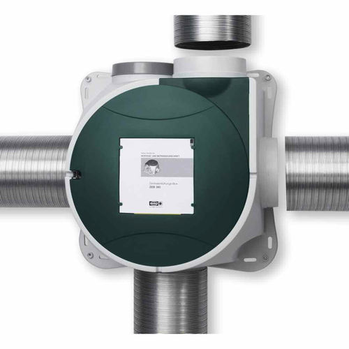 Zentrale Belüftungsanlage - ZEB EC - Helios Ventilation - wandmontiert