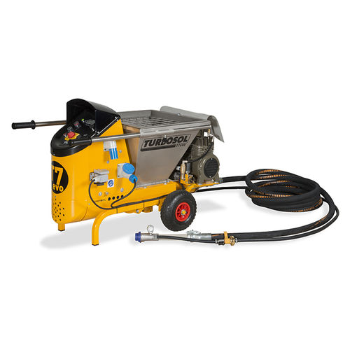 Spachtelmasse-Spritzmaschine - T7 EVO - TURBOSOL PRODUZIONE SRL - einphasig