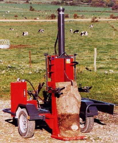 Vertikaler Holzspalter - 14 tons - BUGNOT