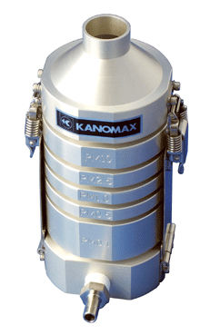 Schwerkraft-Filteranlage - PM10 / PM2.5 / PM1.0 / PM0.5 / PM0.1 - Kanomax USA - Luft