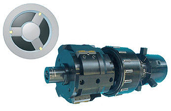 Glattwalzwerkzeug mit Innenverbindung - ø 38 - 455 mm, 180 - 300 m/min, 2 - 6 mm/rev | RDO, RIO - Ecoroll Tool Technology - Mehrfach