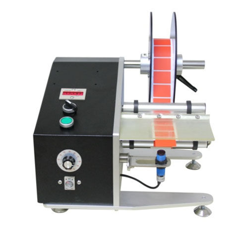 Halbautomatische Etikettiermaschine - LM-37100 - LC Printing Machine Factory Limited - für Flaschen / für Verpackung / für Chemikalien