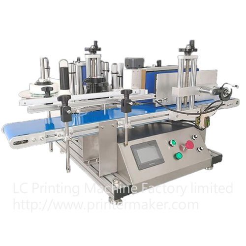 Automatisches Etikettiersystem - ALM-21100TP - LC Printing Machine Factory Limited - für Flaschen / für die Lebensmittelindustrie / für die Getränkeindustrie