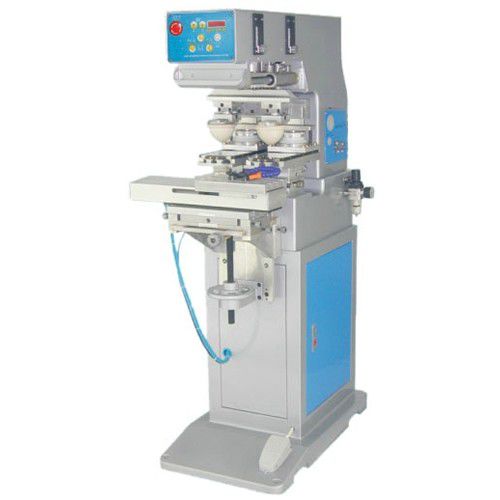 Tampondruckmaschine mit geschlossenem Farbgebersystem - P2-250T - LC Printing Machine Factory Limited - halbautomatisch / 2-Farben / für die Spielzeugindustrie