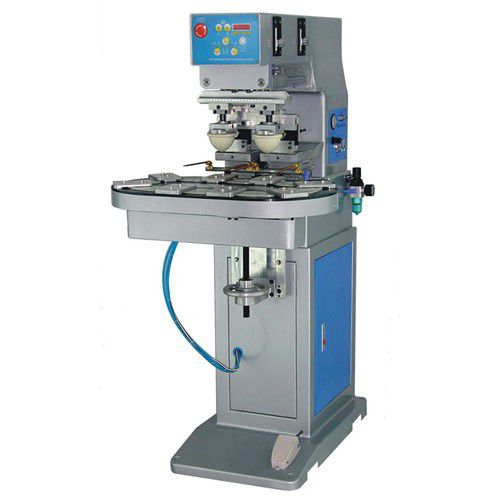 Tampondruckmaschine mit geschlossenem Farbgebersystem -  P2-250C/8T - LC Printing Machine Factory Limited - 2-Farben / für die Spielzeugindustrie / für Elektronikbauteile