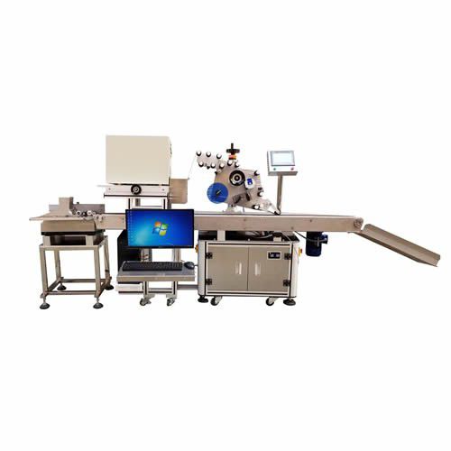 PLC-gesteuertes Etikettiersystem - ALM-115P - LC Printing Machine Factory Limited - halbautomatisch / für Flaschen / für Rohre