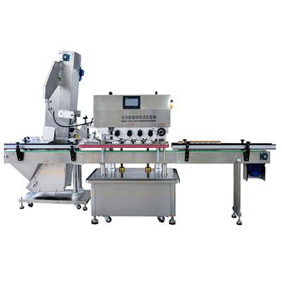 Automatischer Verschliesser - ALM-1208XG - LC Printing Machine Factory Limited - für Flaschen / mit hoher Drehzahl