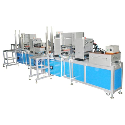 Tampondruckmaschine mit geschlossenem Farbgebersystem - AWRP-4 - LC Printing Machine Factory Limited - automatisch / 2-Farben / für die Spielzeugindustrie