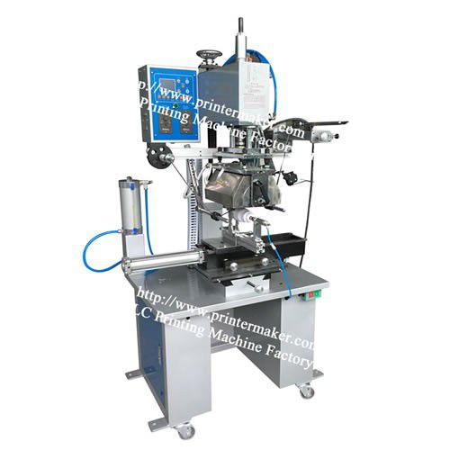 Elektropneumatischer Golddruckmaschine - 2B - LC Printing Machine Factory Limited - für große Druckfläche / mit automatischer Zuführung / für Leder