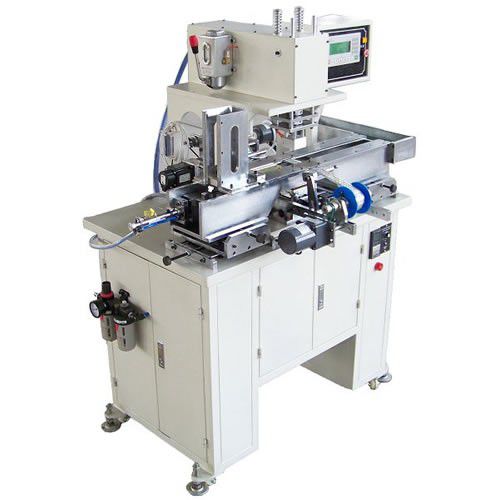Elektropneumatischer Golddruckmaschine - ATHS-Card - LC Printing Machine Factory Limited - für große Druckfläche / mit automatischer Zuführung / für Leder