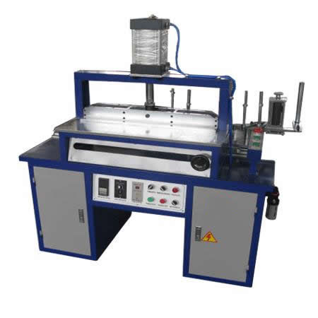 Elektropneumatischer Golddruckmaschine - HS-BB150 - LC Printing Machine Factory Limited - für große Druckfläche / mit automatischer Zuführung / für Leder