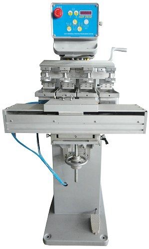Tampondruckmaschine mit offenem Farbgebersystem - S4/S   - LC Printing Machine Factory Limited
