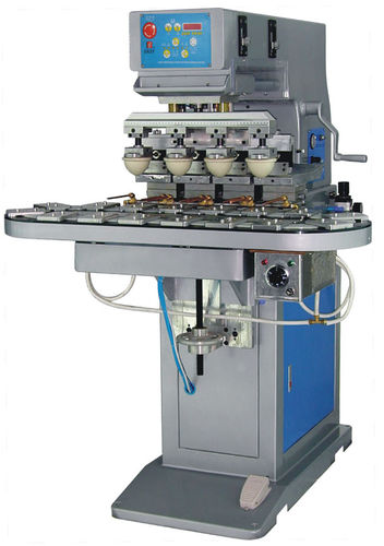 Tampondruckmaschine mit offenem Farbgebersystem - S4/C  - LC Printing Machine Factory Limited - automatisch / für die Spielzeugindustrie