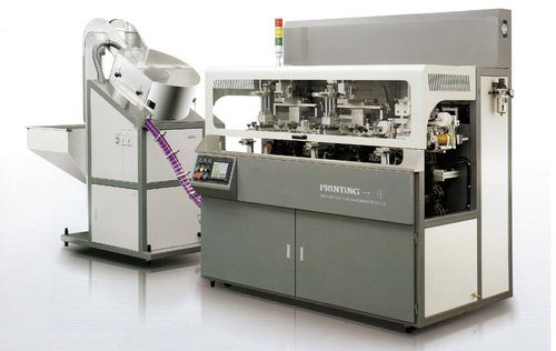 Automatische Siebdruckmaschine - ASH-107 - LC Printing Machine Factory Limited - 3-Farben / für die Glasindustrie