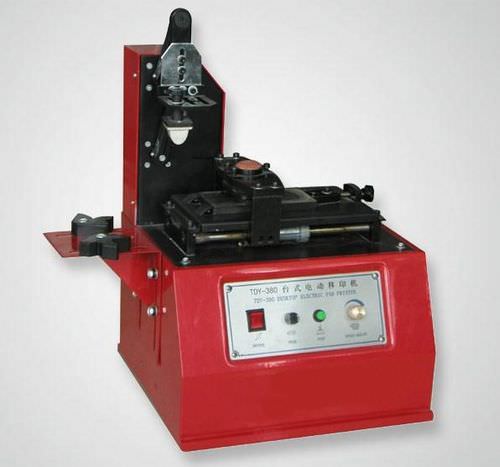Tampondruckmaschine mit geschlossenem Farbgebersystem - TDY-380 - LC Printing Machine Factory Limited - manuell / Desktop