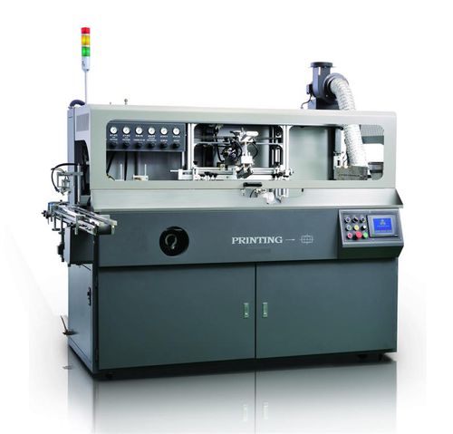 Automatische Siebdruckmaschine - S-101 - LC Printing Machine Factory Limited - Farb / für Kunststoffflaschen / UV-Polymerisierungssystem