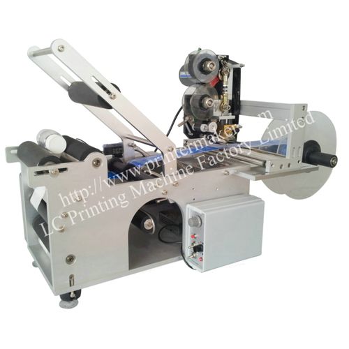 Halbautomatische Etikettiermaschine - LM-150CM - LC Printing Machine Factory Limited - für Flaschen / für Verpackung / für Chemikalien