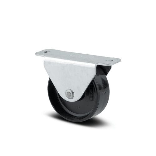 Lenkrolle - COMPACTA - TENTE ® - mit Grundplatte / Industrie / einteilig