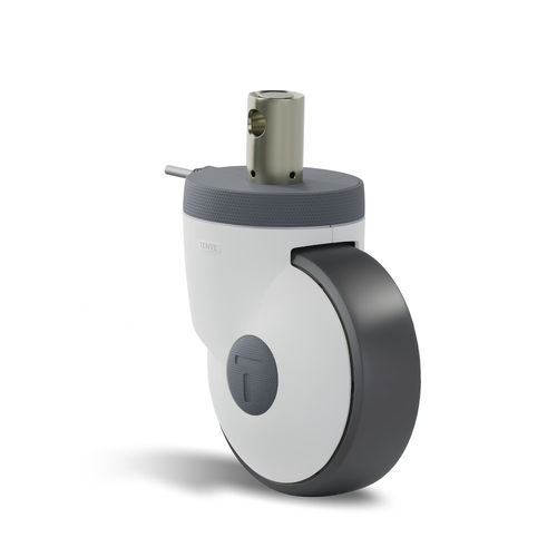 Lenkrolle - Integral assist - TENTE ® - mit Grundplatte