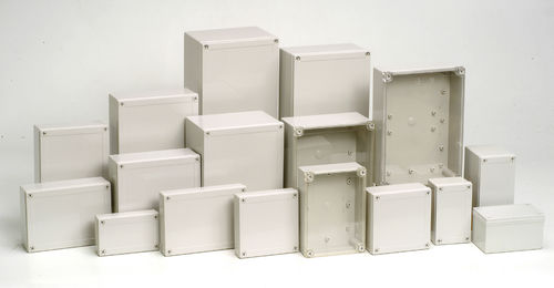 Gehäuse mit Schraubendeckel - M series - BOXCO Inc. - wandmontiert / rechteckig / ABS