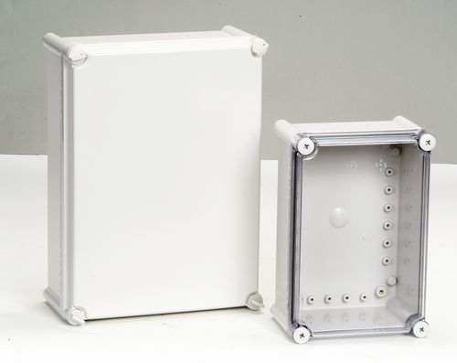 Gehäuse / mittleren Abmessungen - S series - BOXCO Inc. - wandmontiert / rechteckig / ABS