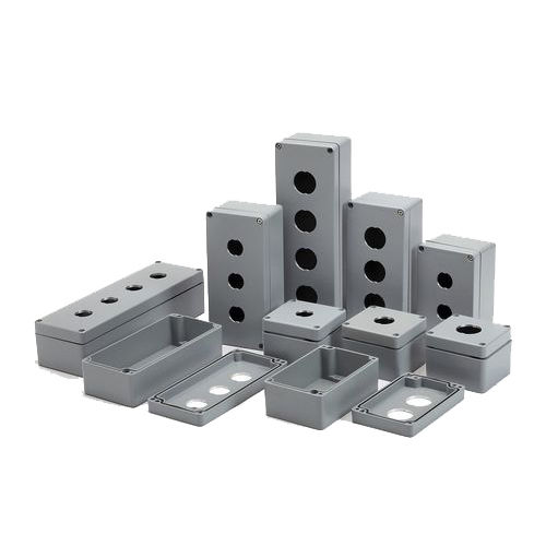 Gehäuse für Drucktaster - AL series - BOXCO Inc. - kleinformatig / rechteckig / Aluminium