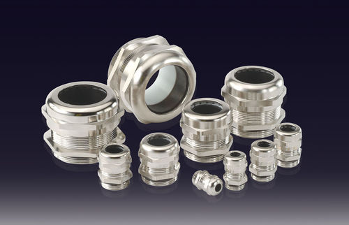 Kabelverschraubung / vernickeltes Messing - MPG-L series - BOXCO Inc. - Gewinde / gerade / sechseckig
