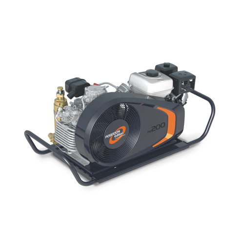Kolbenkompressor - PE-T series - BAUER KOMPRESSOREN GmbH - Atemluft / mit Elektromotor / tragbar