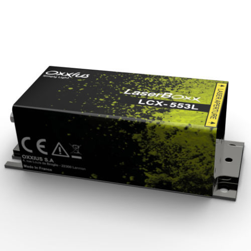 Kontinuierlicher Laser - LCX-553L - Oxxius - Festkörper / VIS / für medizinische Anwendungen