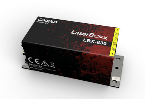 Kontinuierliche Laserdiode - LBX-830 - Oxxius - Faser / VIS / zur Markierung