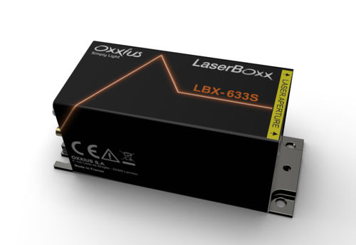 Laser / longitudinalem Modus - LBX-633S - Oxxius - CW / Festkörper / rot