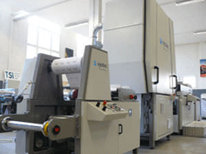 Automatische Siebdruckmaschine - Spartanics - Farb / flach